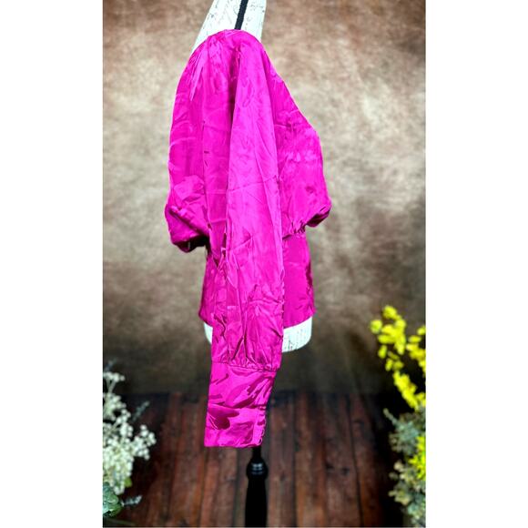 Silvia Tcherassi Sirmione Blouse Mulberry Floral XS - Picture 9 of 16